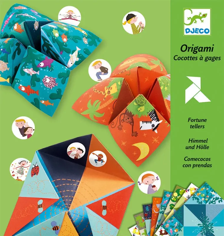 Bird-Themed Origami Folding Game 1