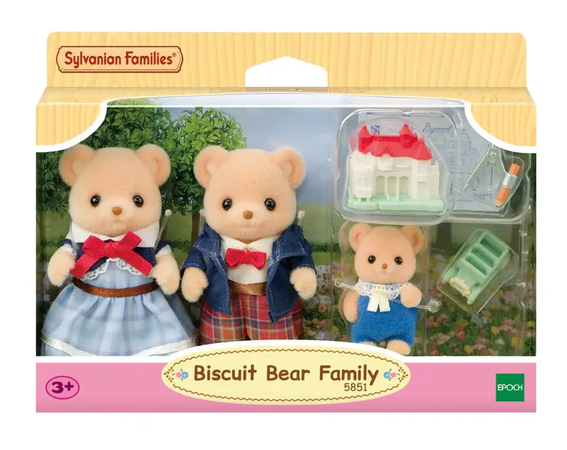 Biscuit-Inspired Bear Family Plush Collection 1