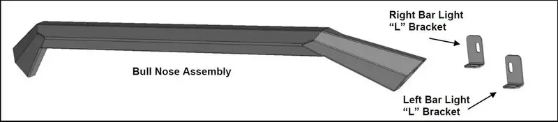 Black Horse Off Road Armour Ii Matte Steel Front Bumper – Afb-Ra10-Bn 1