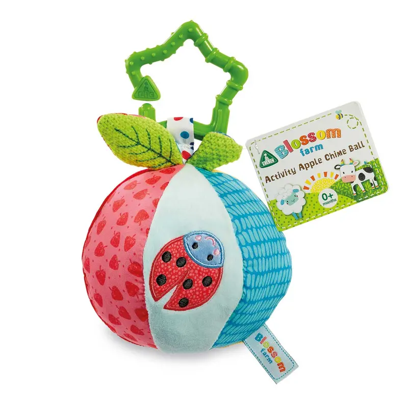 Blossom Farm Activity Toy: Apple-Shaped Chime Ball 1