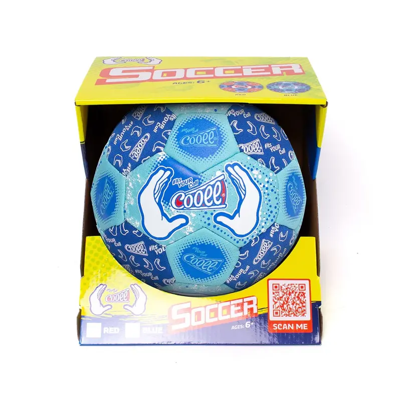 Blue Regulation-Size Soccer Ball 1