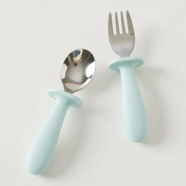 Blue Riley Toddler Cutlery Set 1
