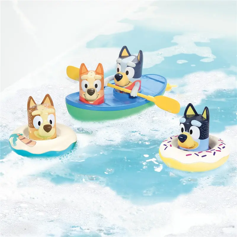 Bluey Family Bath Time Set – Interactive Water Toys 1