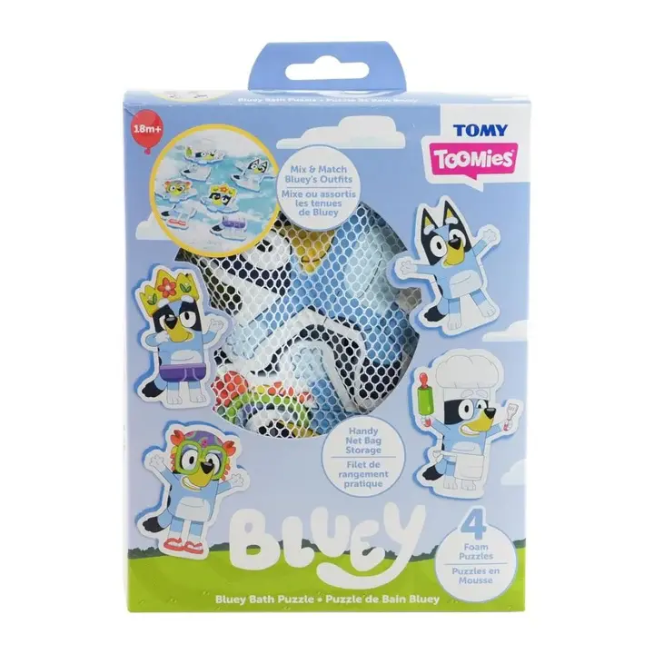 Bluey-Themed Bath Time Puzzle Game 1