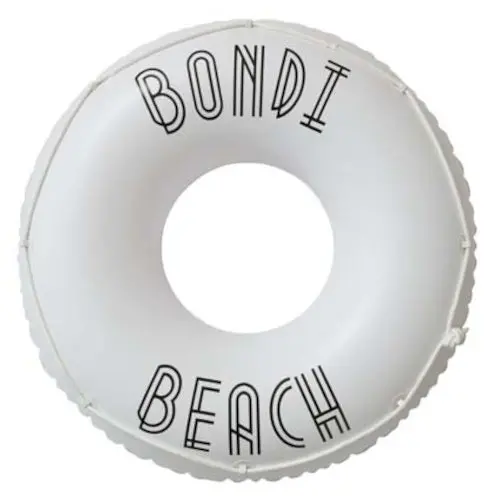 Bondi Beach-Style Inflatable Pool Ring 1