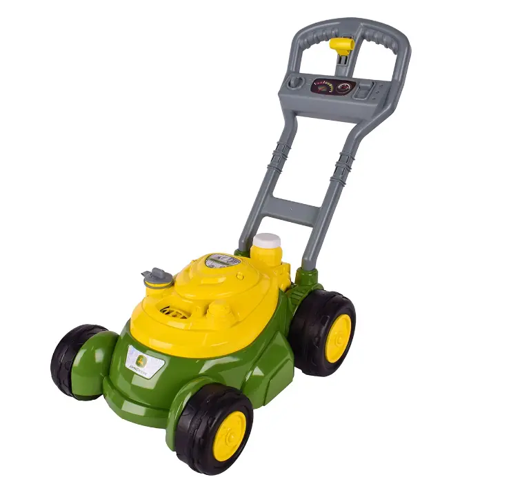 Bubble-Making Ride-On Lawn Mower – Fun Motion Combo Toy 1