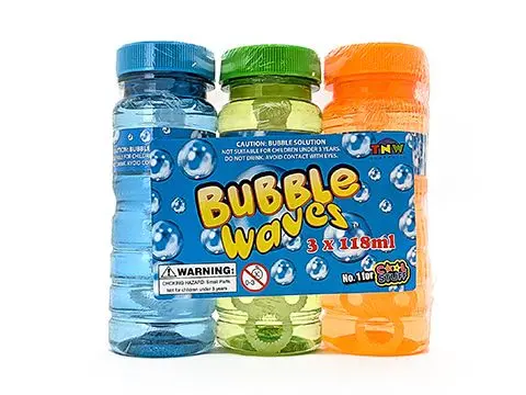 Bubble Solution Refill Pack – 118Ml Bottles (3-Pack) 1