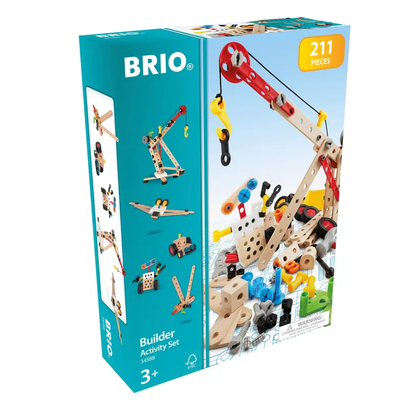 Builder Activity Kit – 211-Piece Construction Set (Model 34588) 1