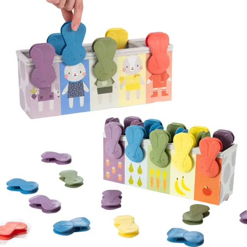 Bunny School Matching And Counting Game 1