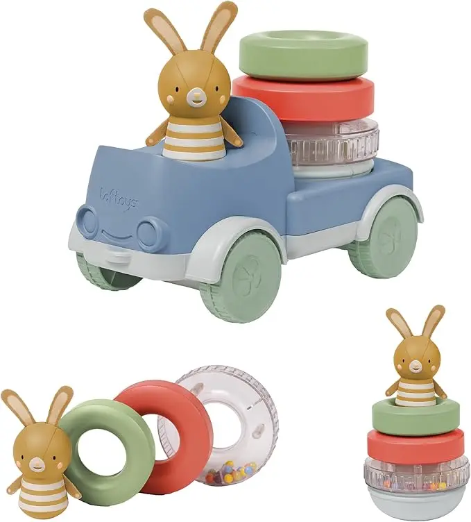 Bunny-Themed Stacking Toy Truck 1