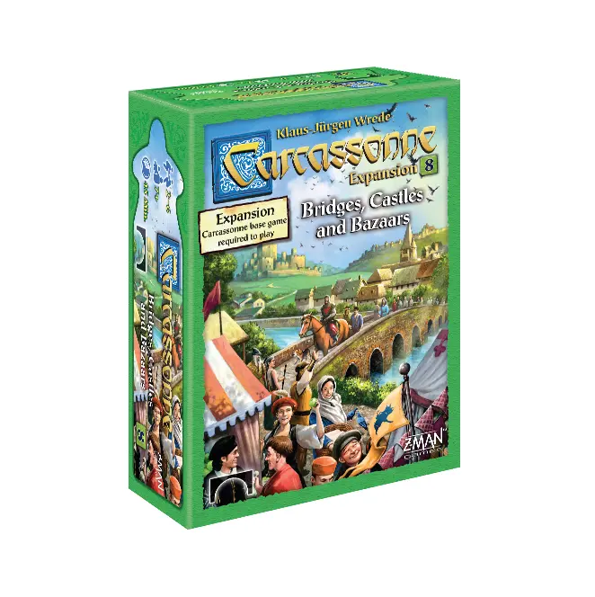 Carcassonne Expansion: Bridges, Castles & Bazaars – Enhance Scoring And Tactics 1