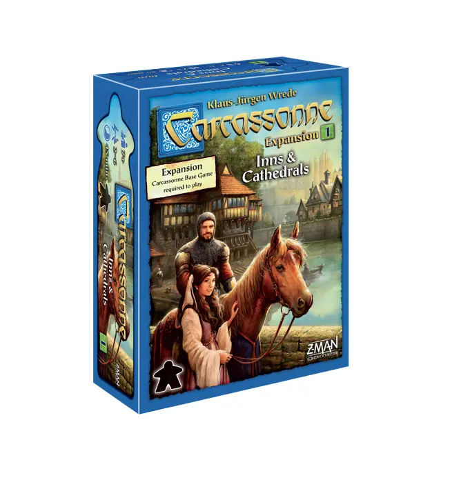 Carcassonne Expansion: Inns & Cathedrals – First Official Add-On With New Tiles And Rules 1