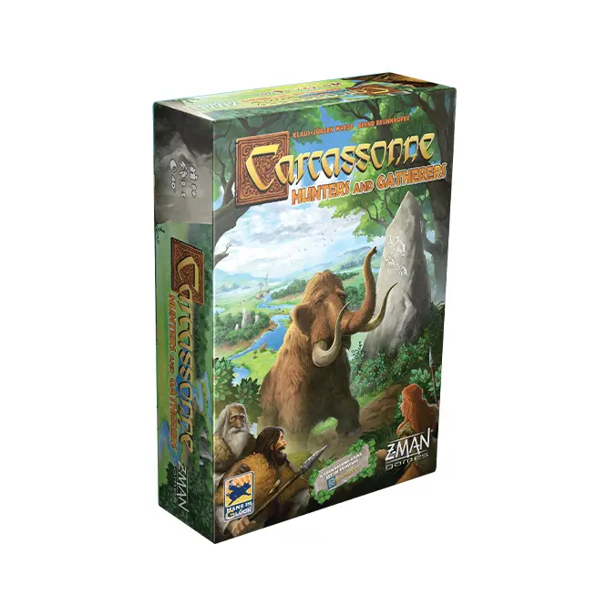 Carcassonne: Hunters & Gatherers – Standalone Prehistoric-Themed Variant 1