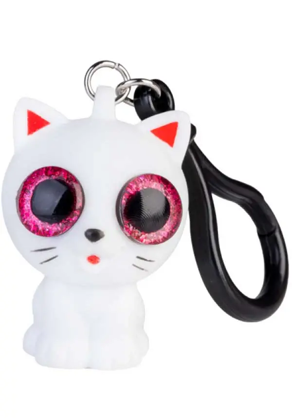 Cat Keychain Featuring Animated Pop-Out Eyes 1