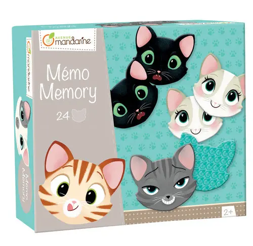 Cats & Expressions Memory Matching Game – Emotion Recognition Activity 1