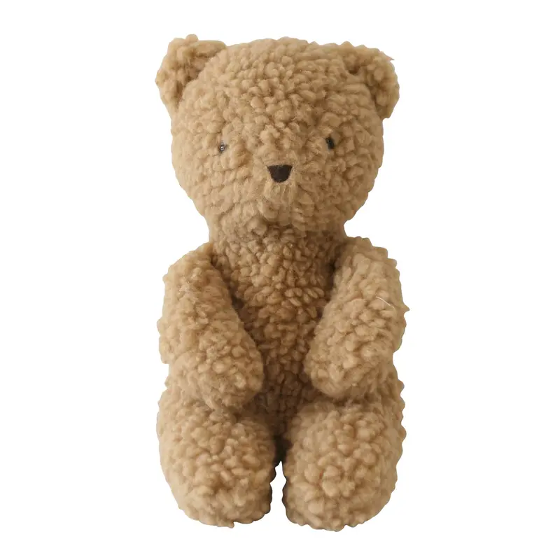 Charlie Sherpa Baby Bear – Caramel-Colored Plush 1