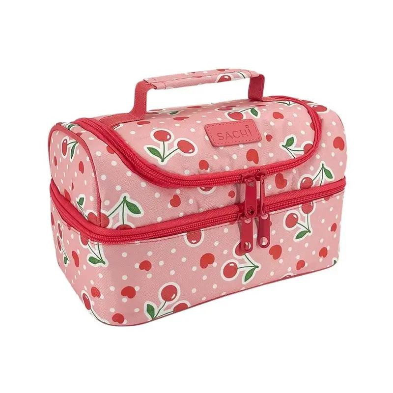 Cherry Crush Thermal Double-Decker Lunch Tote 1