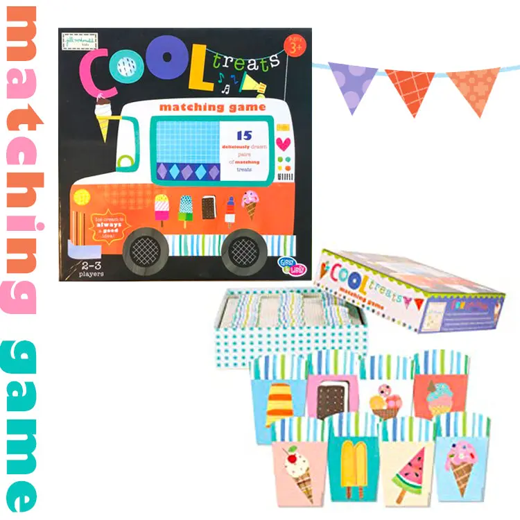 Chill & Learn: Cool Treats Memory Matching Game 1