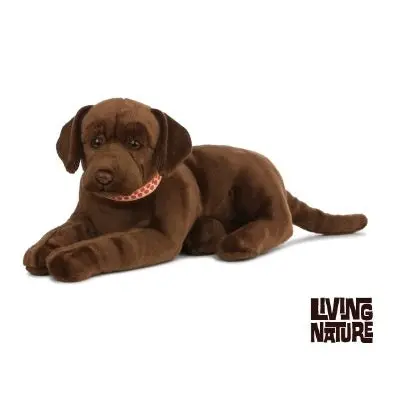 Chocolate Labrador Plush – Giant 60Cm 1