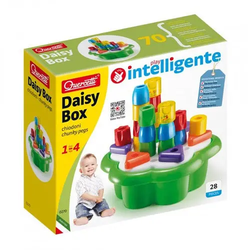 Chunky Peggy Daisy Building Set – 28-Piece Toddler-Friendly Construction Kit 1