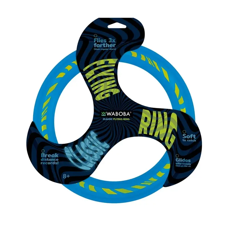 Classic Blue Flying Ring Disc Toy 1