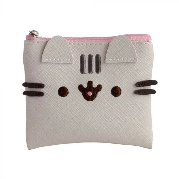 Classic Pusheen-Shaped Zippered Purse 1