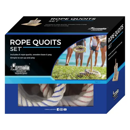 Classic Rope Quoits Toss Game For All Ages 1