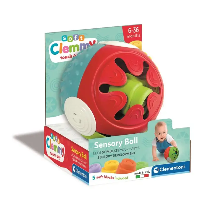 Clemmy Soft Sensory Textured Ball For Little Hands 1