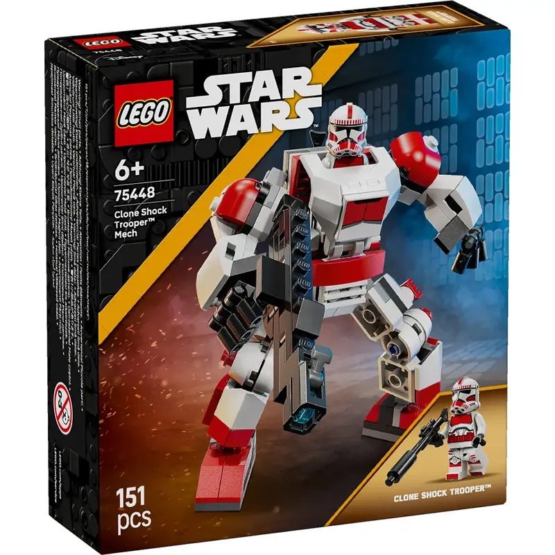 Clone Shock Trooper Mech Lego Star Wars Battle Droid Kit 1