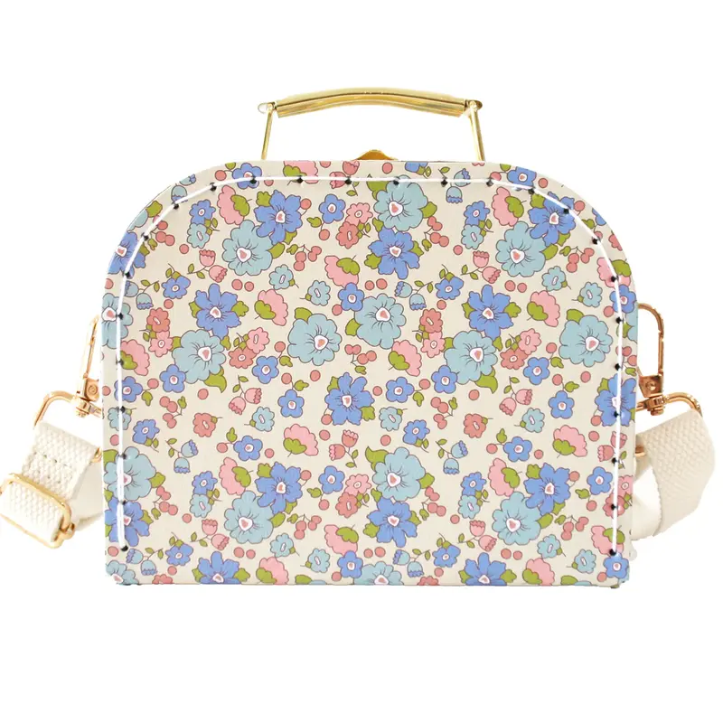 Coco Crossbody Case In Liberty Blue Print 1