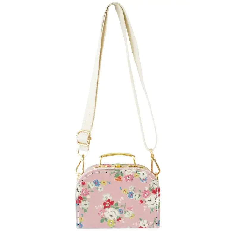 Coco Crossbody Case In Vintage Rose Print 1