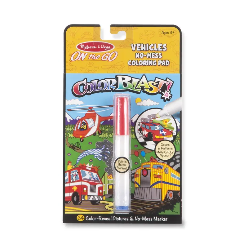 Colorblast Vehicles Coloring & Activity Set 1