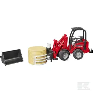 Compact 2630 Loader With Bale Gripper Attachment 1