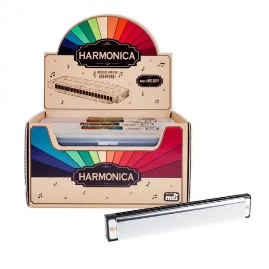 Compact Harmonica With Protective Carrying Case 1