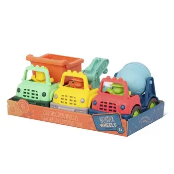 Construction Vehicle Play Set – 3-Piece Toy Truck Collection 1