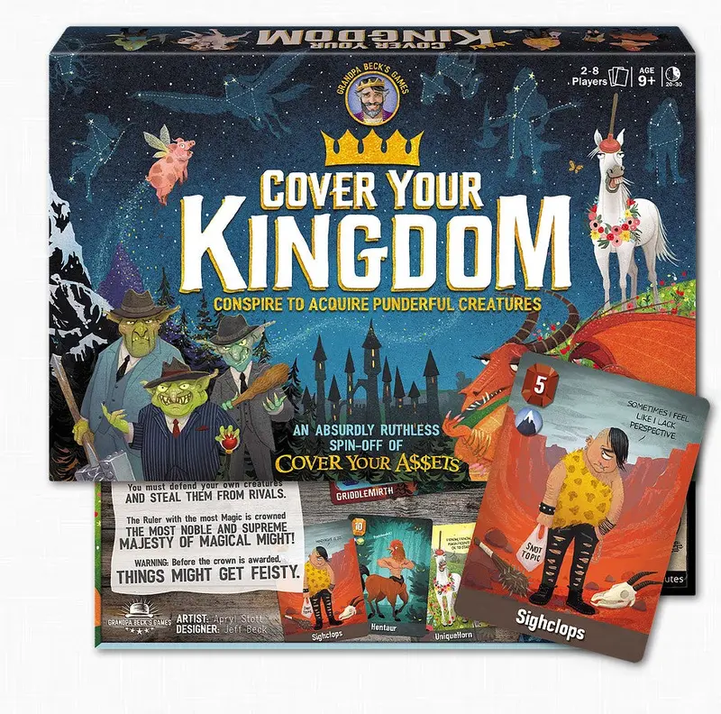 Cover Your Kingdom Strategy Card Game – Fantasy Theme 1