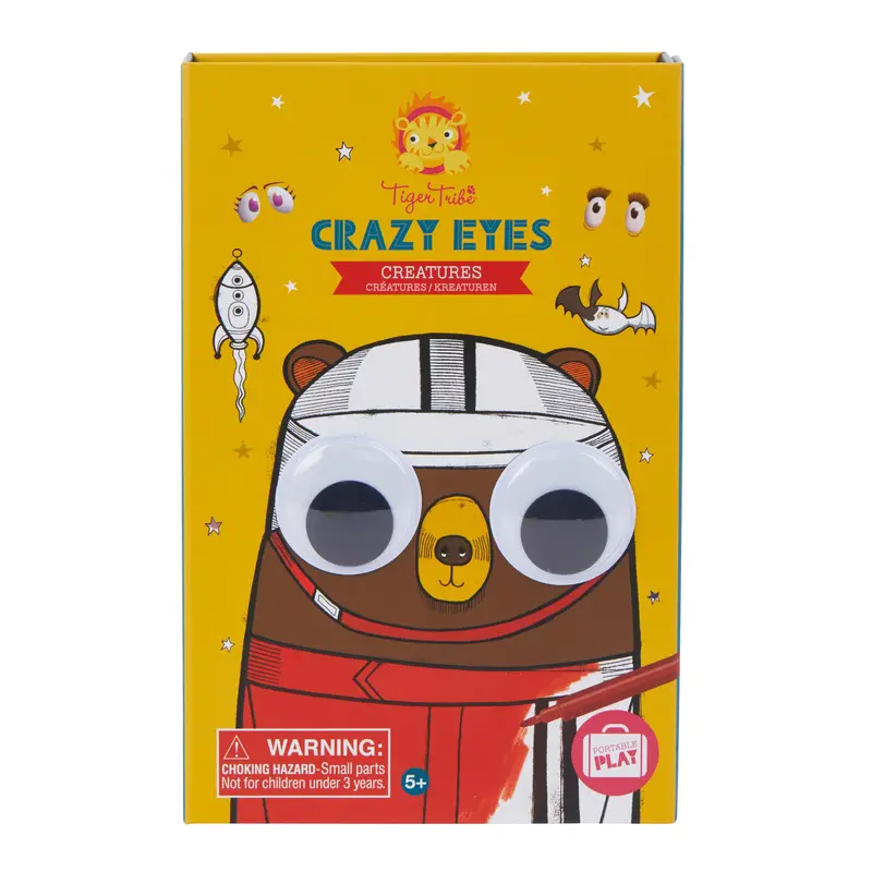 Crazy Eyes Creature Collectible Toy Series – Expressive Mini Figures 1