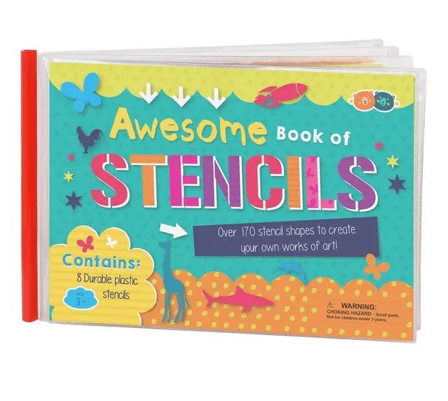 Creative Stencil Art Book For Children 1