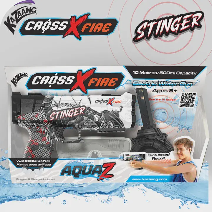 Crossxfire Aqua Z Stinger High-Performance Blaster 1
