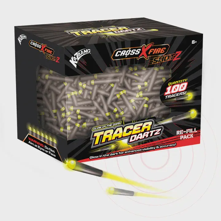 Crossxfire Shotz Tracer Dartz Refill Pack (100 Count) 1
