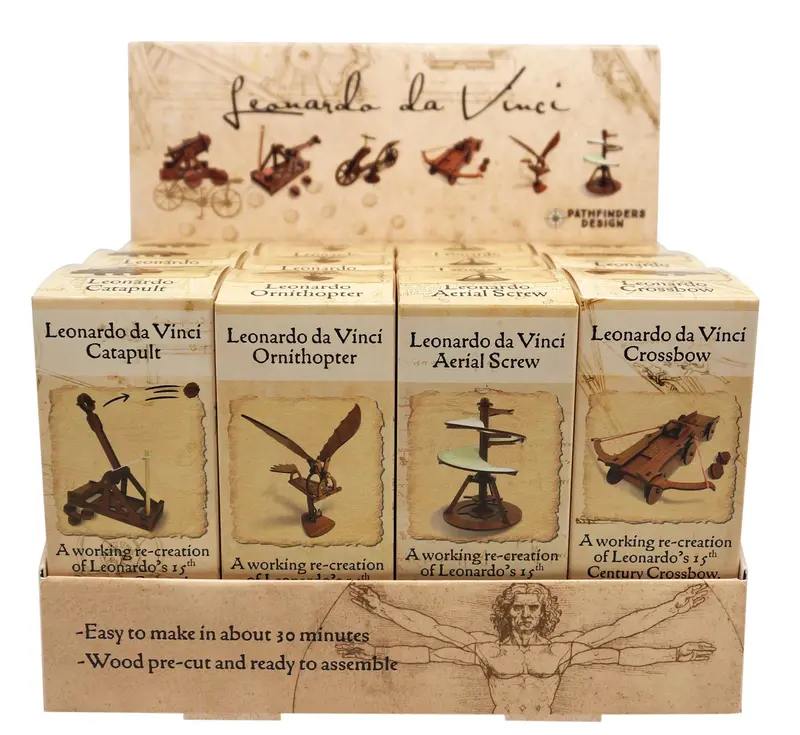Da Vinci Miniature Art Figure Set 1