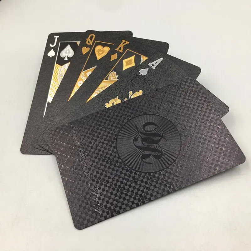 Dal Rossi Premium Black Playing Cards – Sleek, Durable Deck For Magicians And Enthusiasts 1