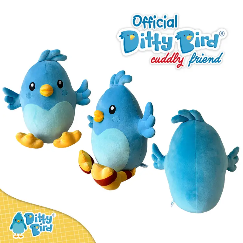 Ditty Bird Plush Toy – 30 Cm Soft Musical Character 1