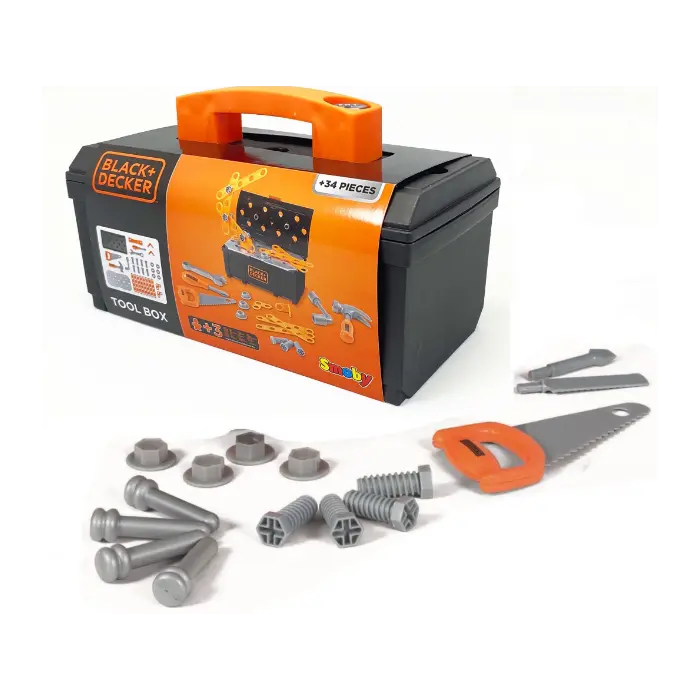 Diy Black+Decker Themed Tool Storage Box Kit 1