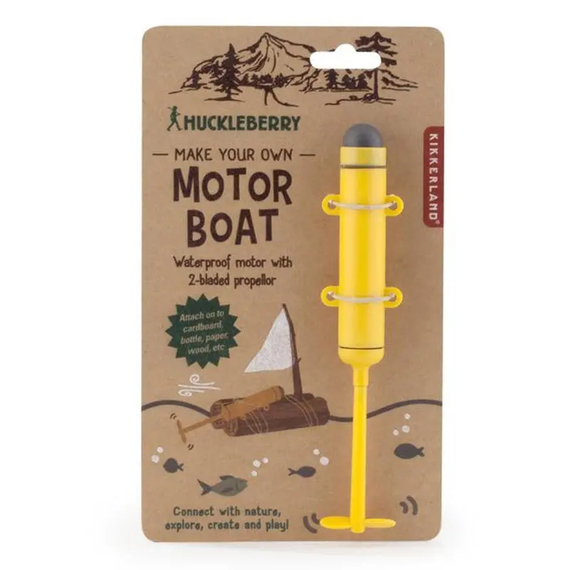 Diy Motor Boat Building Kit For Kids 1