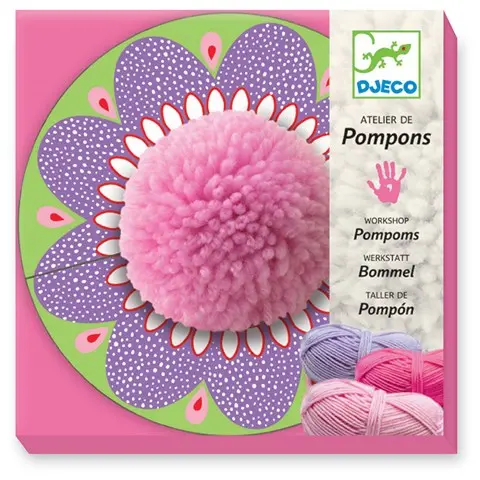 Diy Pompom Craft Workshop Kit 1