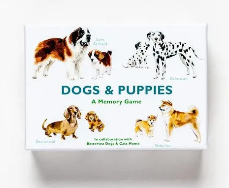 Dogs And Puppies Picture Matching Game – Animal Learning Tool 1
