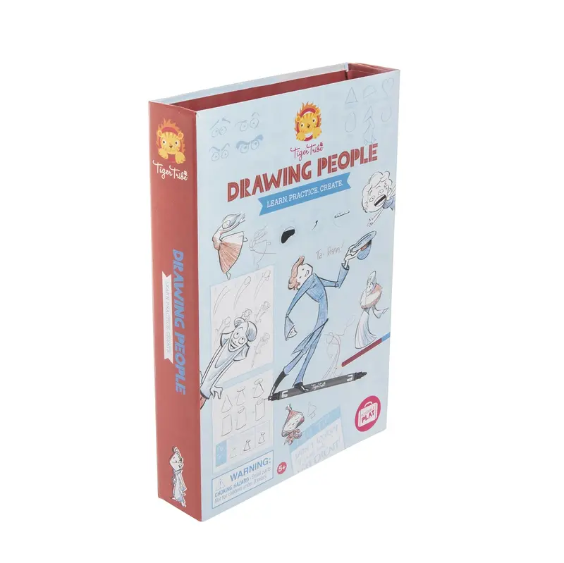 Drawing People: Step-By-Step Guide For Beginners 1