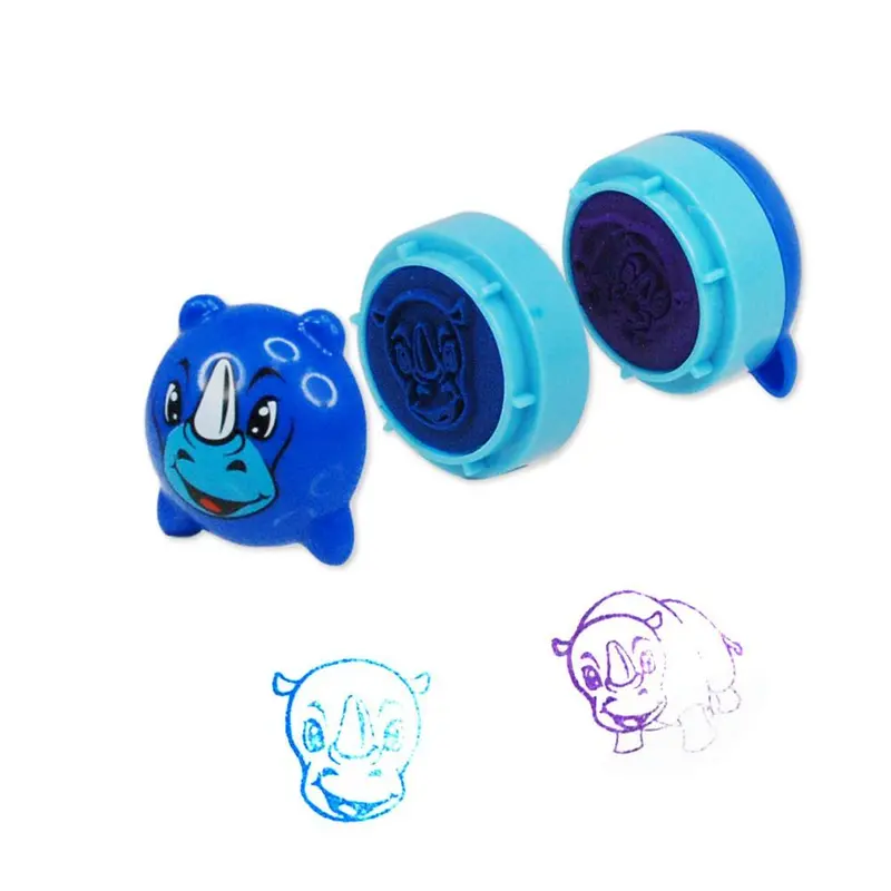 Dual-Function Animal Shape Stamp Set 1