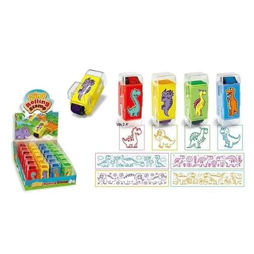 Dual-Function Rolling Dinosaur Stamper 1